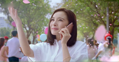 李易峰楊冪代言O(shè)PPO-R9-再次唯美邂逅.jpg 明星代言